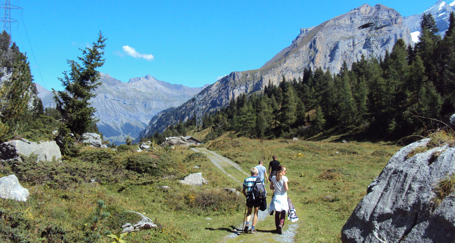 Wandern im Gebirge